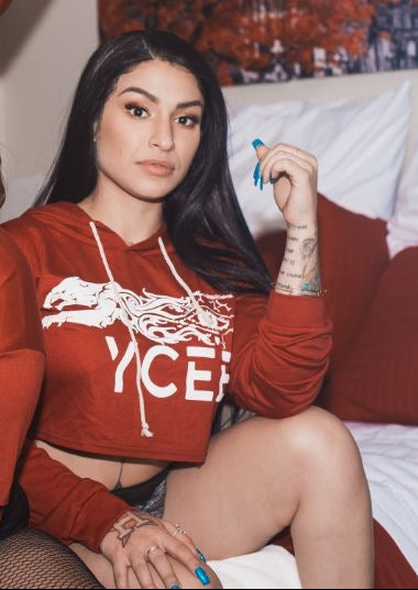 YCEE Signature Crop Hoodie