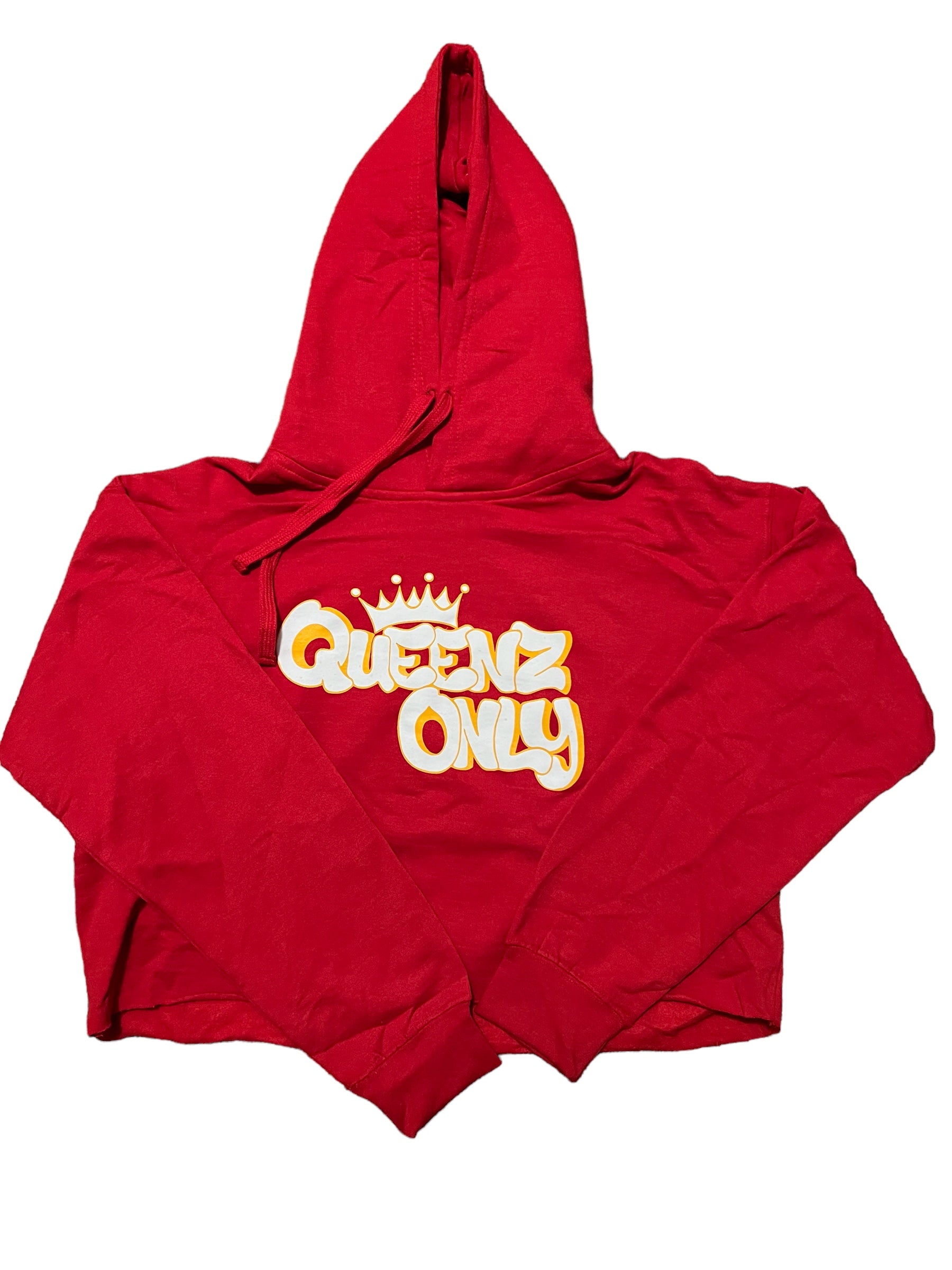 Queenz Only Crop Hoody