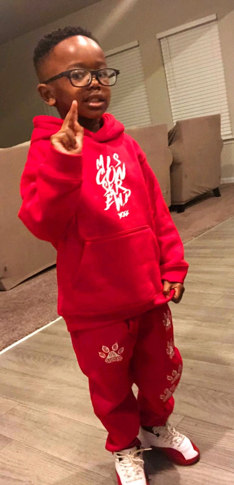Misconskrewd Kids Hoodie & Jogger Set